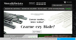 Desktop Screenshot of mozaikiswiata.pl